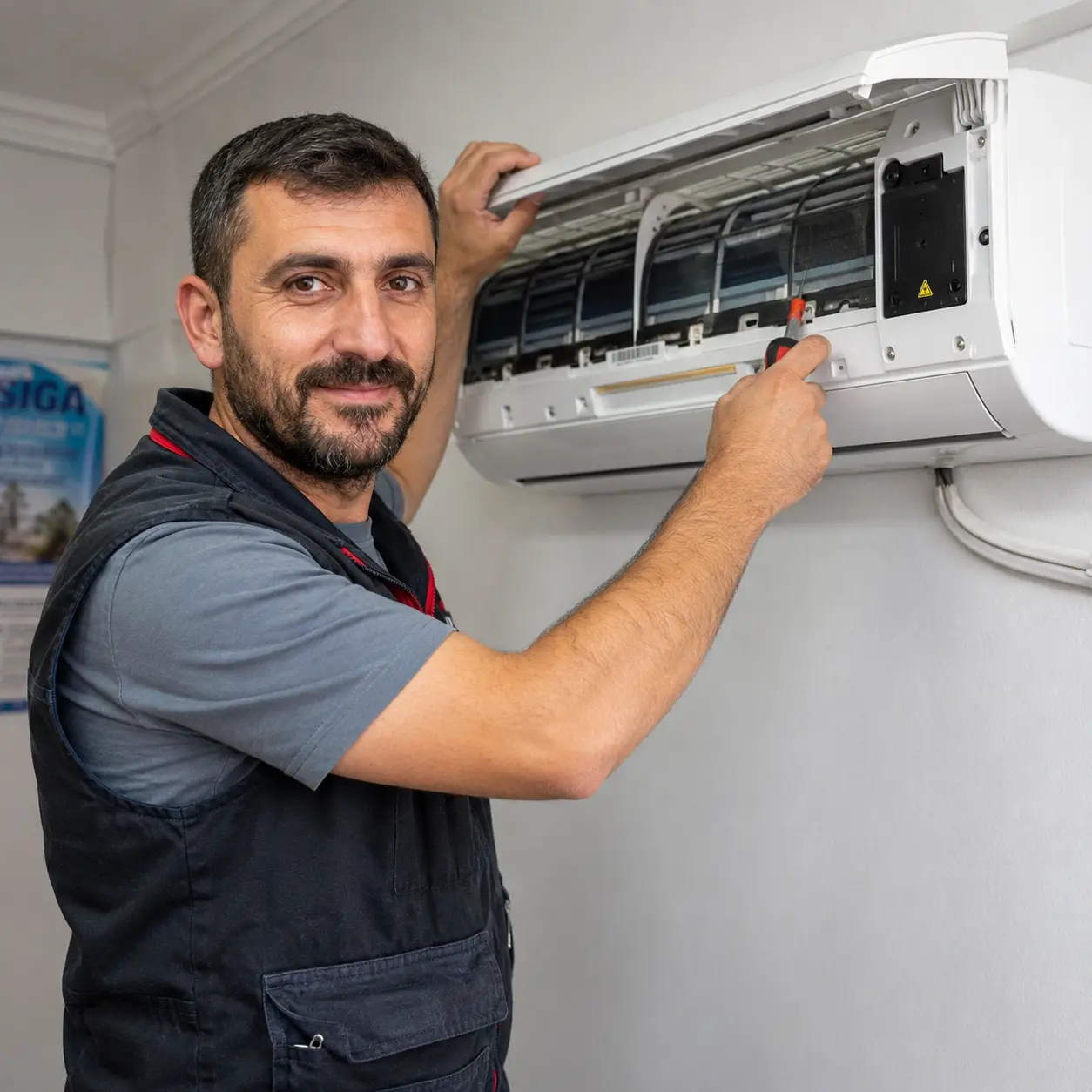 İzmir Daikin klima tamiri ustası Tolga Usta — Güzelbahçe ve Torbalı iklimlendirme uzmanı